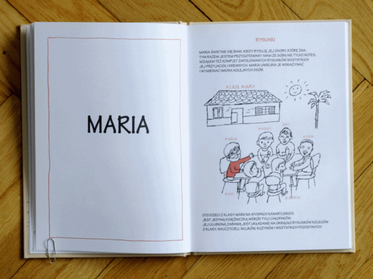 Książki o medycynie - Maria i ja GIF