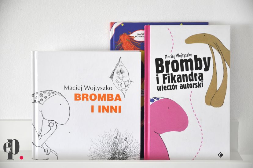 Książki z dzieciństwa Bromba i inni