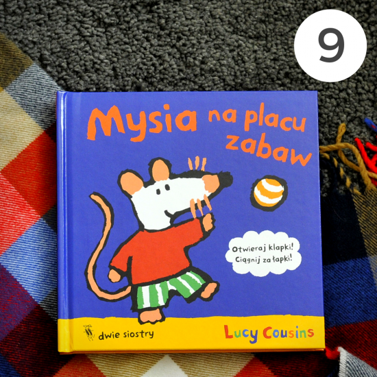 21 książek dla dzieci na różne okazje - książka nr 9 Mysia na placu zabaw