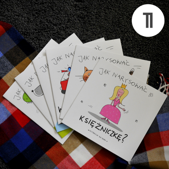 21 książek dla dzieci na różne okazje - książka nr 11 seria Jak narysować